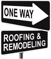 One Way Roofing & Remodeling Logo