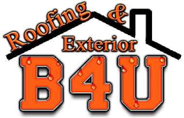 B4U Roofing & Exterior Logo