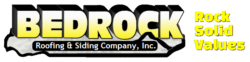 Bedrock Roofing & Siding Co Logo