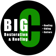 Big C Restoration & Roofing Logo