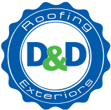 D & D Roofing Exteriors Logo