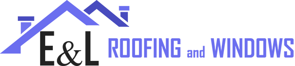 E & L Roofing and Windows Logo