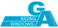 GA Siding, Windows & Roofing Logo