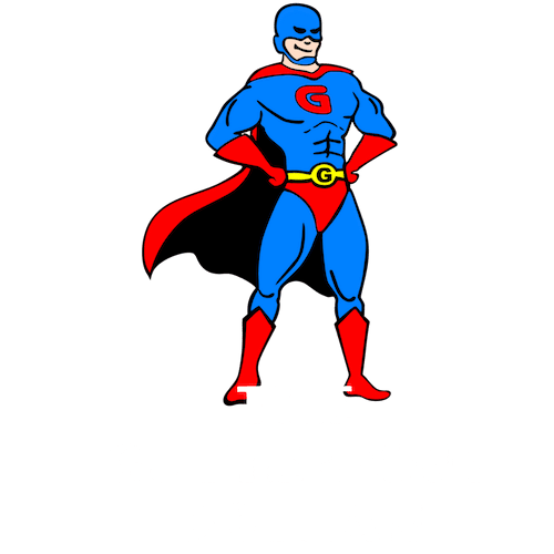 Gutter Man Dothan Logo