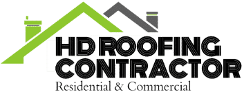 HD Roofing Contractor Logo