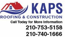 Kaps Roofing & Construction Logo