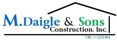 M. Daigle & Sons Construction Logo