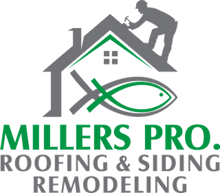 Miller's Pro Roofing & Siding Logo