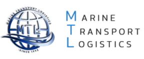 Marine Transport Logistics Logo