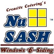 Creative Coverings NuSash Windows & Siding Logo