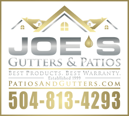 Joe’s Gutters & Patios Logo