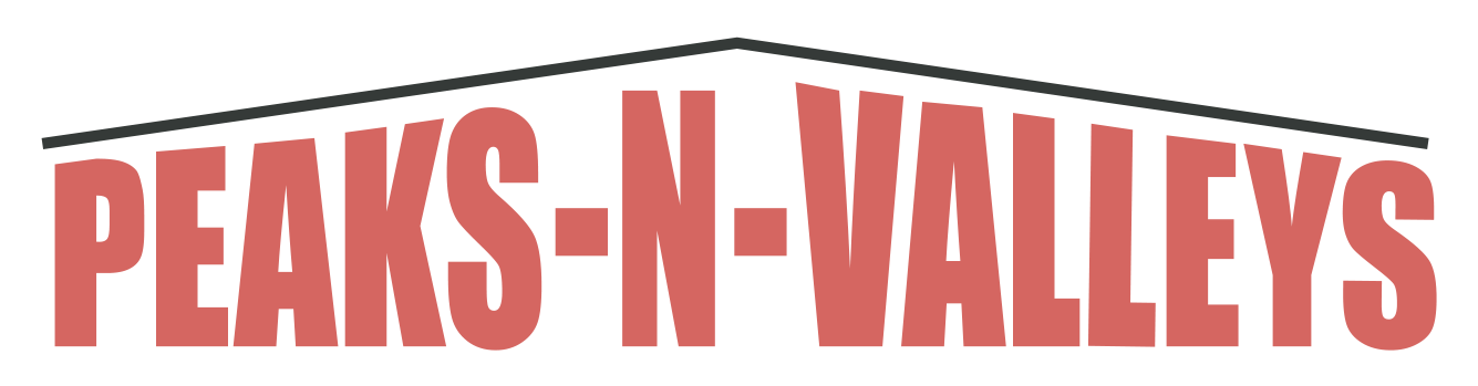 Peaks-N-Valleys Roofing Logo