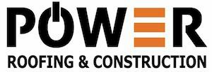 Power Roofing & Construction Logo