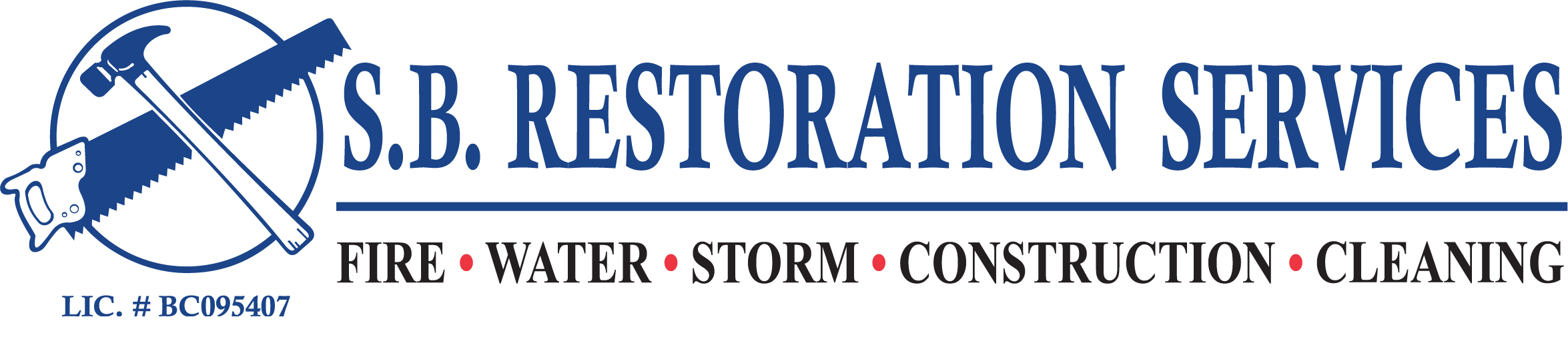 S. B. Restoration Services, Inc. Logo