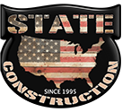 State Construction Roofing Logo