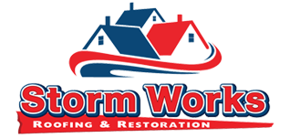 Storm Works Roofing & Restoration Logo