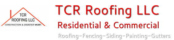 TCR Roofing Logo