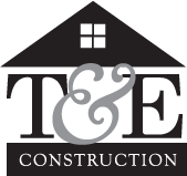 T & E Construction Inc. Logo