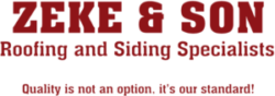 Zeke & Son Roofing & Siding Logo